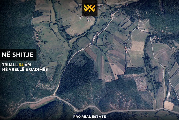 64 ari land for #sale in vrellë e gadimës