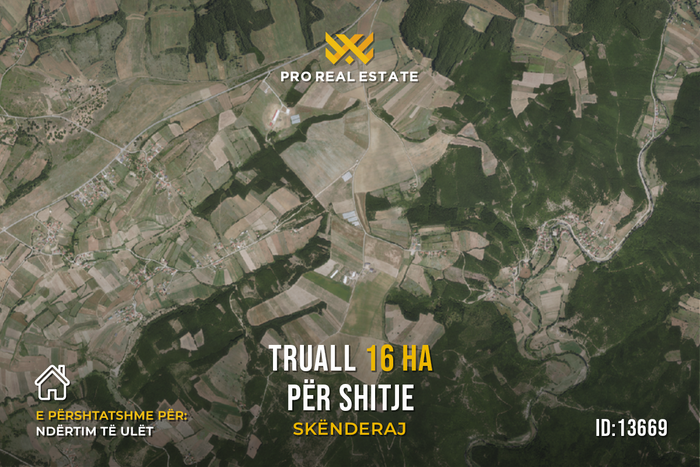 Terreno de 16 ha à venda em skënderaj