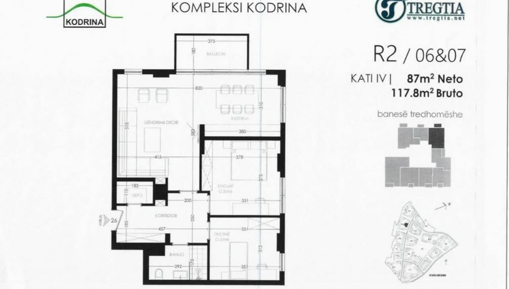 Banesa në shitje në lagjen kodrina