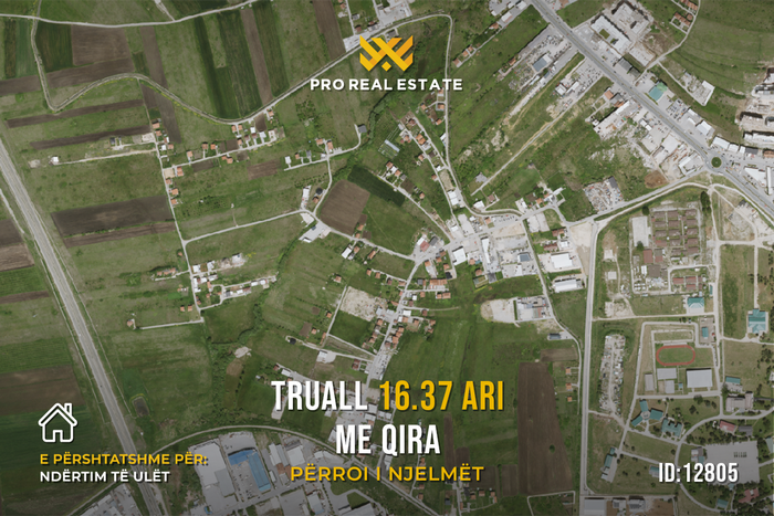 Terreno 16,37 ari com #aluguel em përroi i njelmët