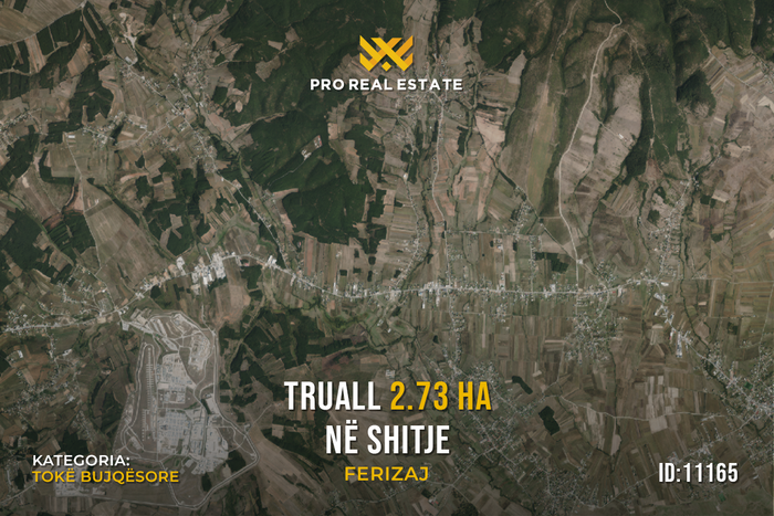 Terreno di 2,73 ha in vendita a Ferizaj