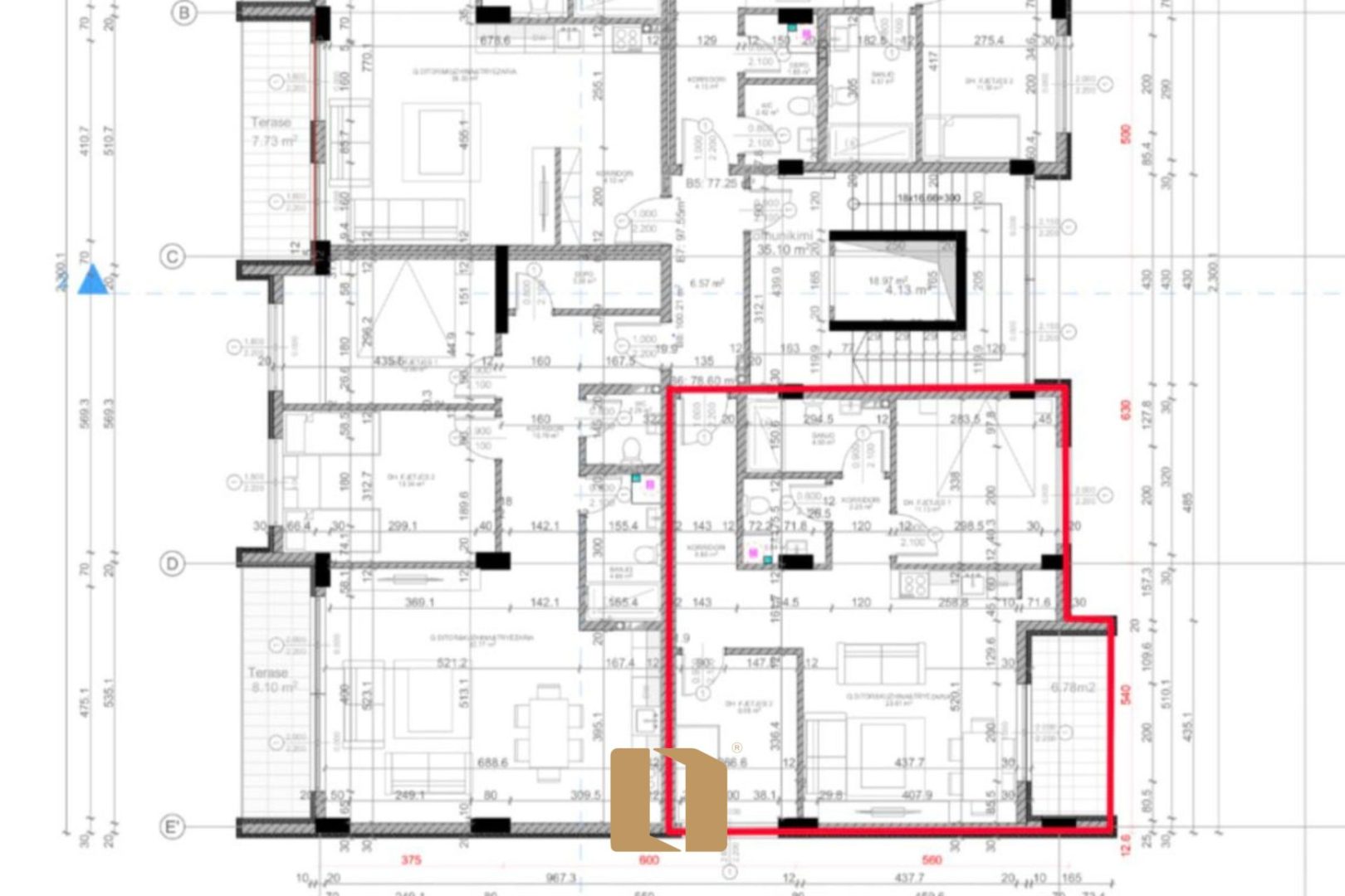 Appartamento in vendita a arbër – 78m²