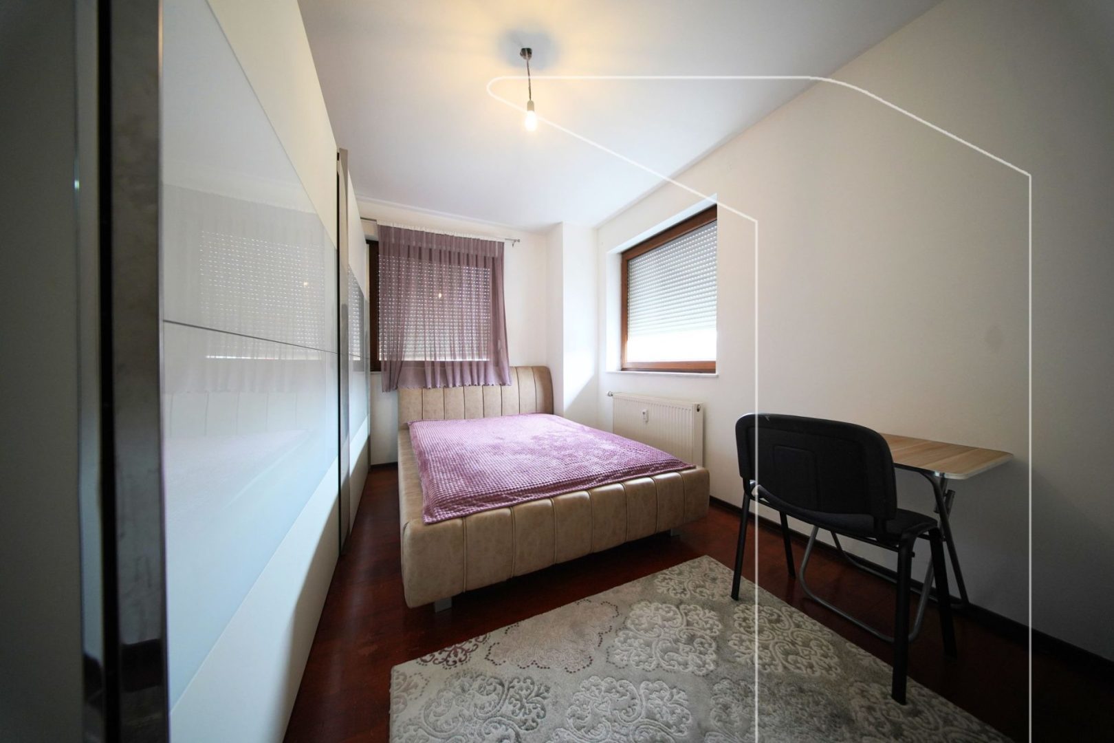 Banese me qira ne arberi 80m²
