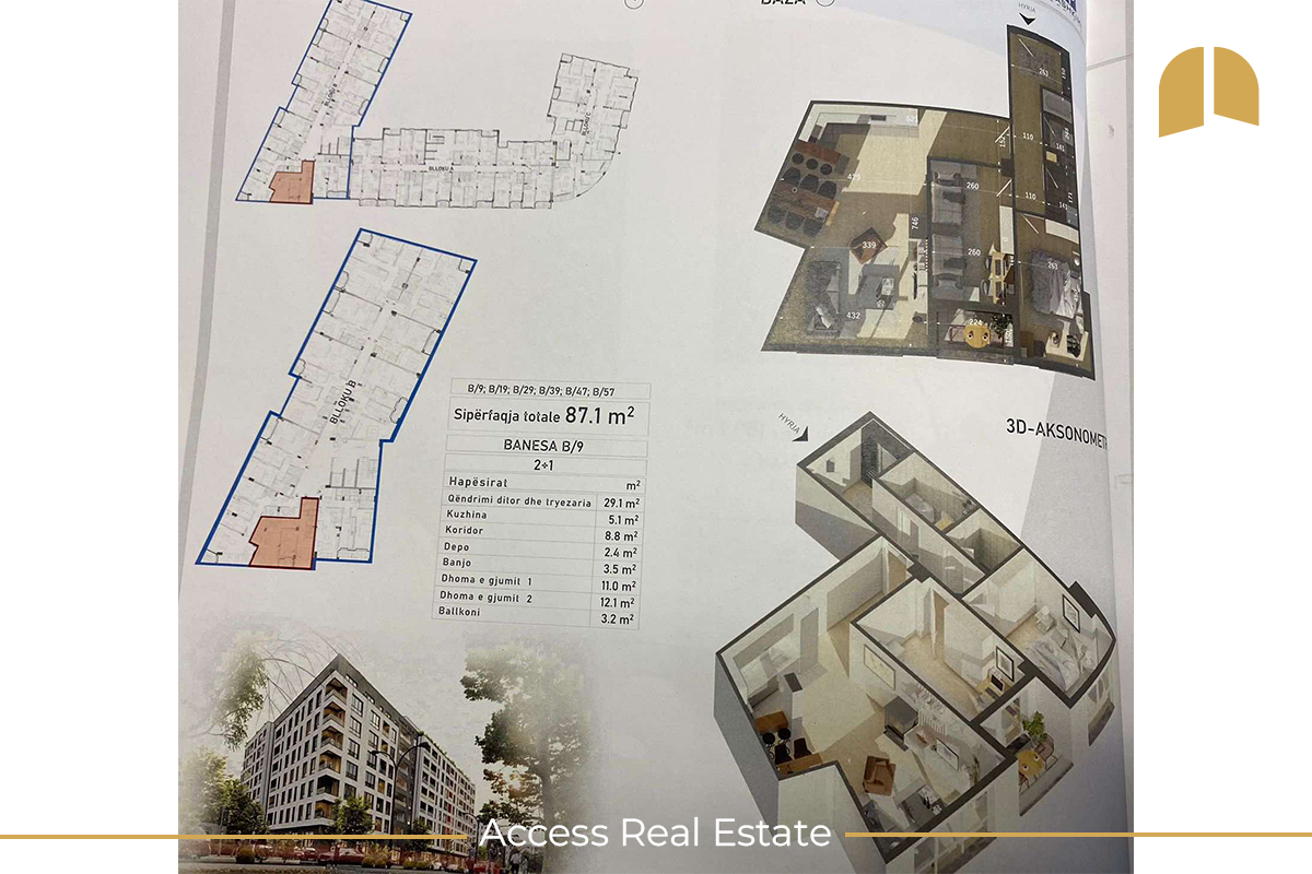 3 appartements en vente – Quartier Dardania - Prizren (4)