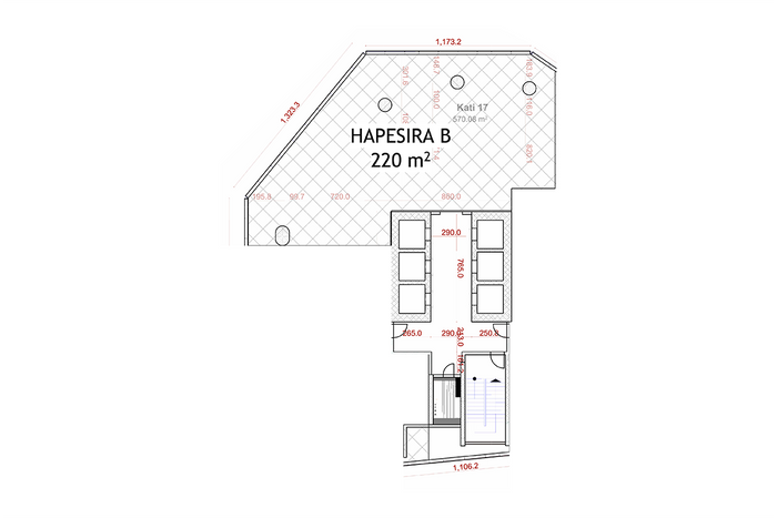 Local comercial de 220m² en alquiler en Lakrishtë (5)