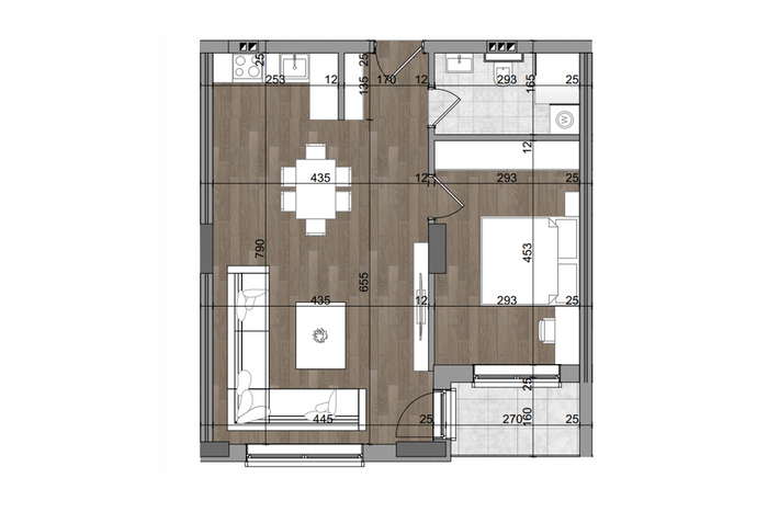 Banesë 64.27m² në #shitje te Prishtina e Re.