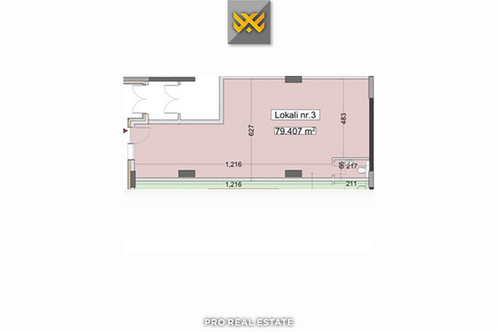 Local 79,4m² à vendre dans le quartier des muhaxherëve (3)