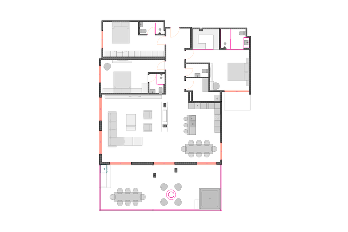 Banesë / penthouse 200m² + 100m² për #shitje në bregun e diellit