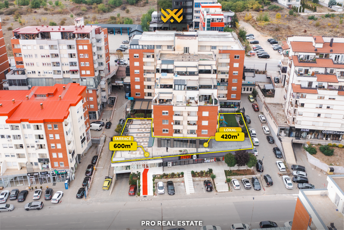 Local de 420m² para alugar em dragodan