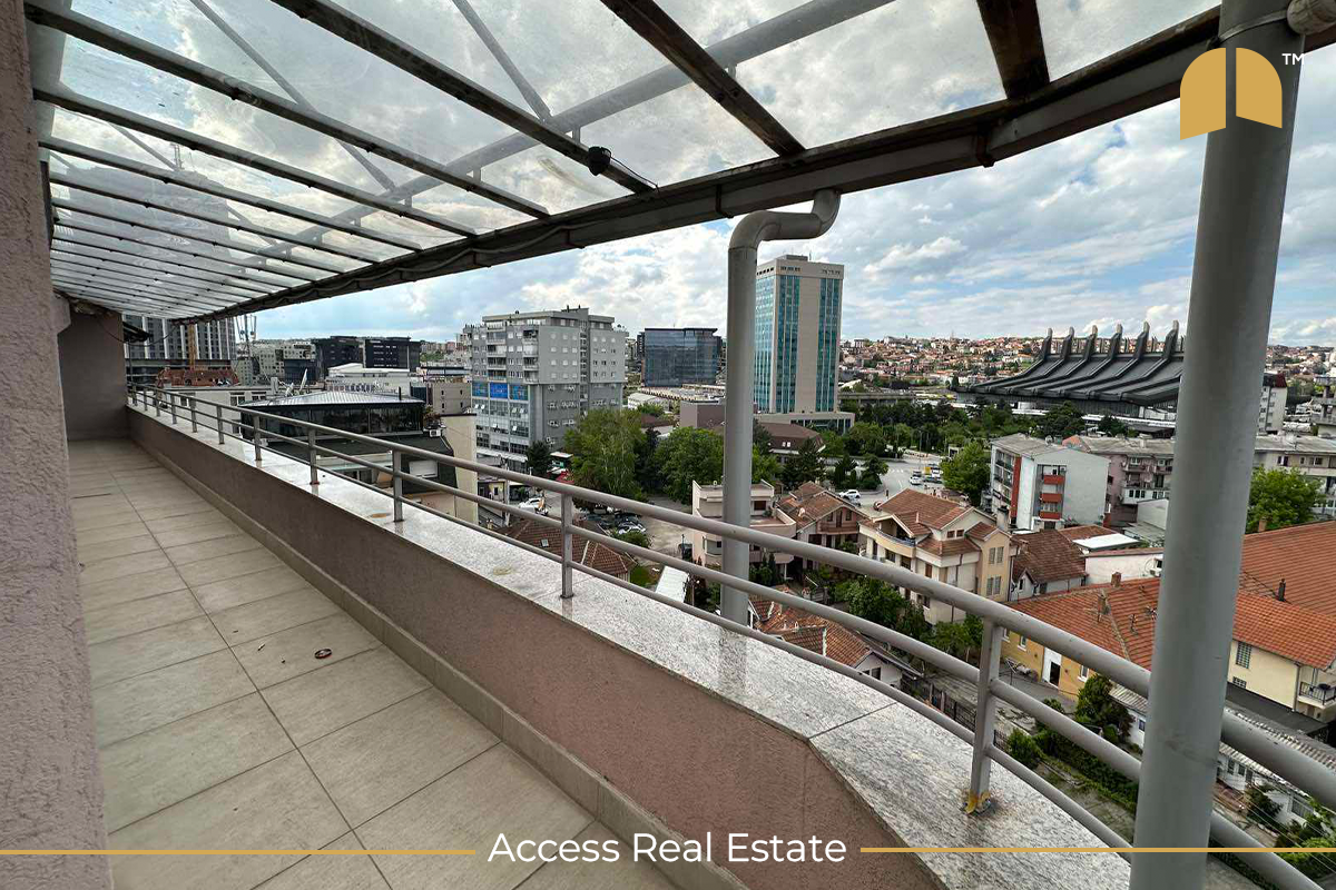 Penthouse me qira – 3 dhoma gjumi – Pejton