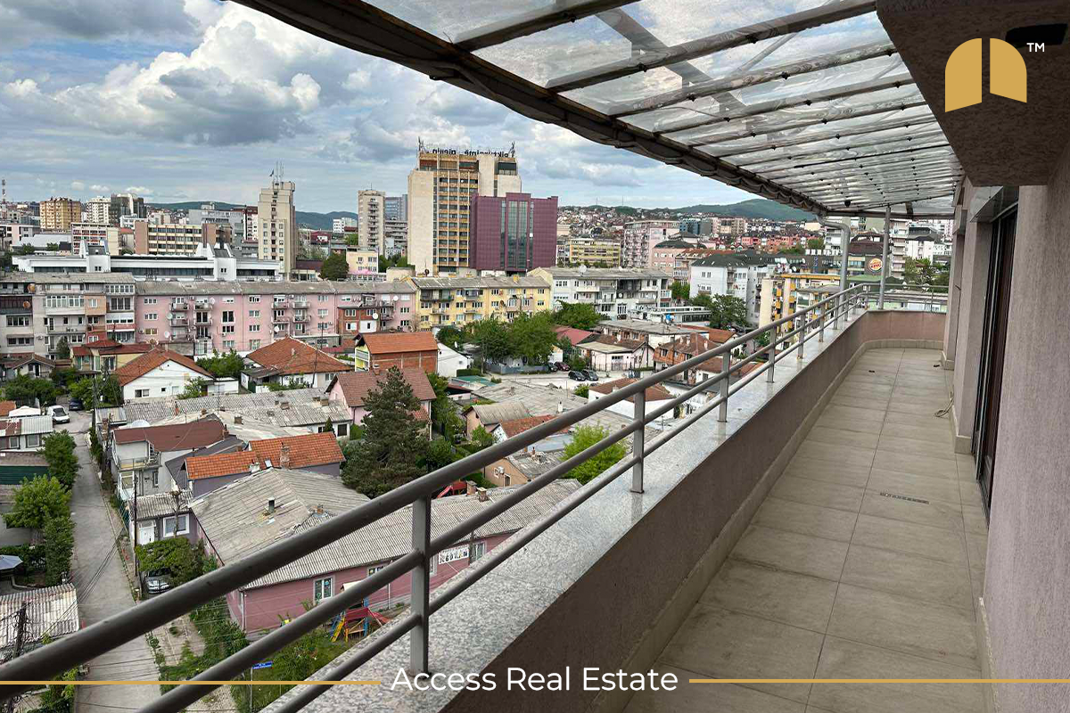 Penthouse me qira – 3 dhoma gjumi – Pejton