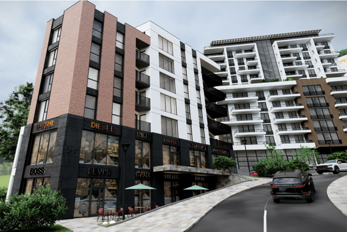 Apartment 124.2m² for #sale in Prishtina e Re