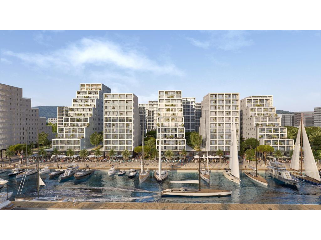 Appartamento 2+1+2 in prima linea di Vlora marina!!!