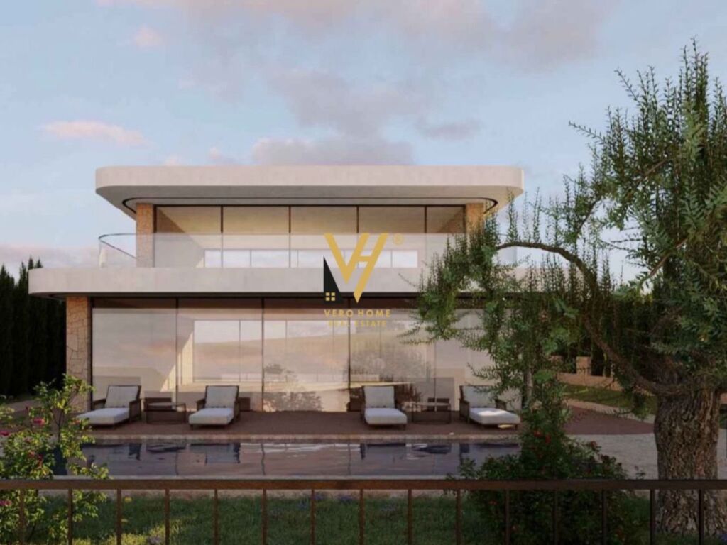 Villa à vendre avec deux étages à drymades, dhermi 155 m²