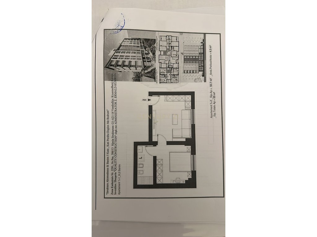 Apartamento 1+1 à venda em golem 66.000 €, novo, completamente construído!