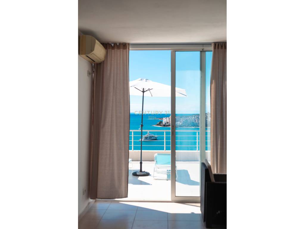 Verkauft, penthouse + parkplatz, sarande.