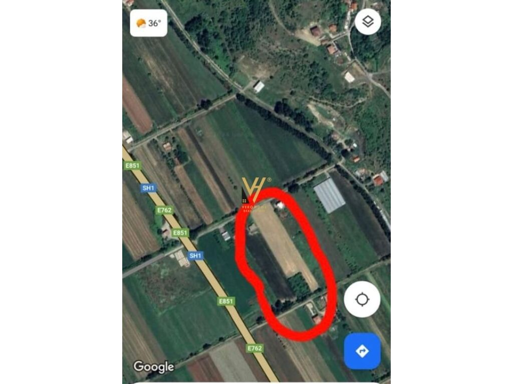Shitet toke te autostrada lezhe-shkoder 6.200 metra katror
