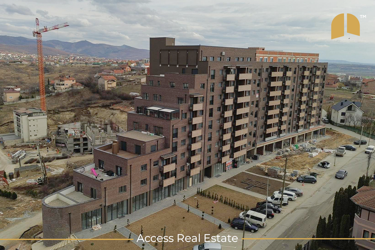 Locale commerciale in affitto – Nuova Pristina – 155m² vicino ad albi