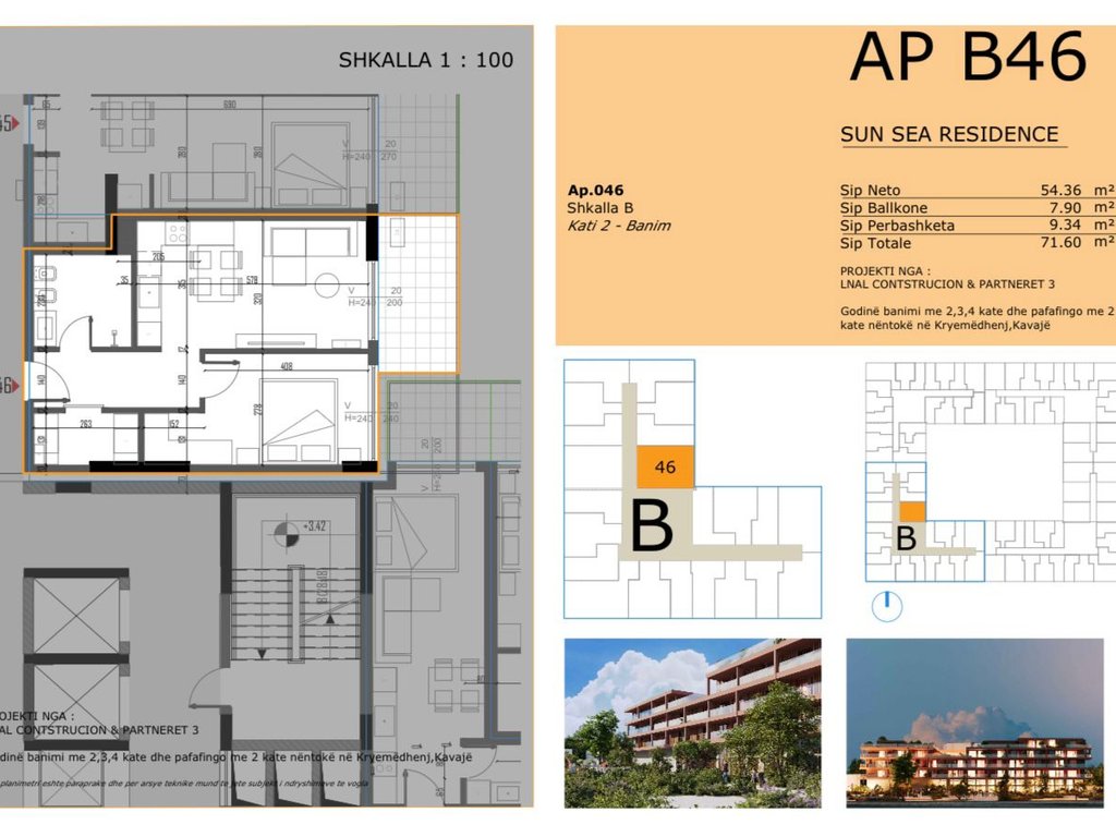Appartement 1+1 à vendre dans la résidence sun sea, golem !! Possibilité de payer en plusieurs fois !!