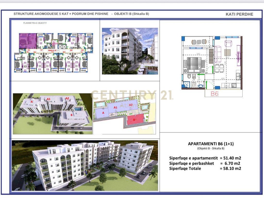 Venda! Apartamento 1+1 na residência com o melhor em golem!