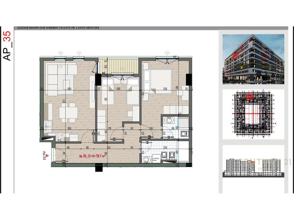 Shitet apartament 2+1 te univers city, prane qtu!