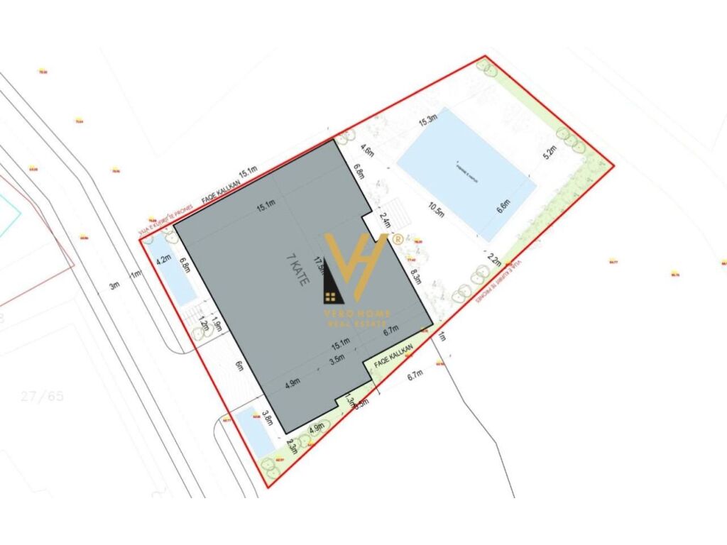 Apartamento à venda 2+1+2 em sarande 100 m²