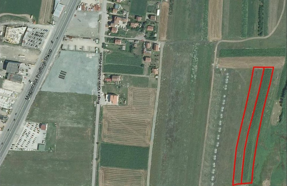 Grundstück zu verkauf mit eigentumsurkunde / 52 ari - Çagllavicë
