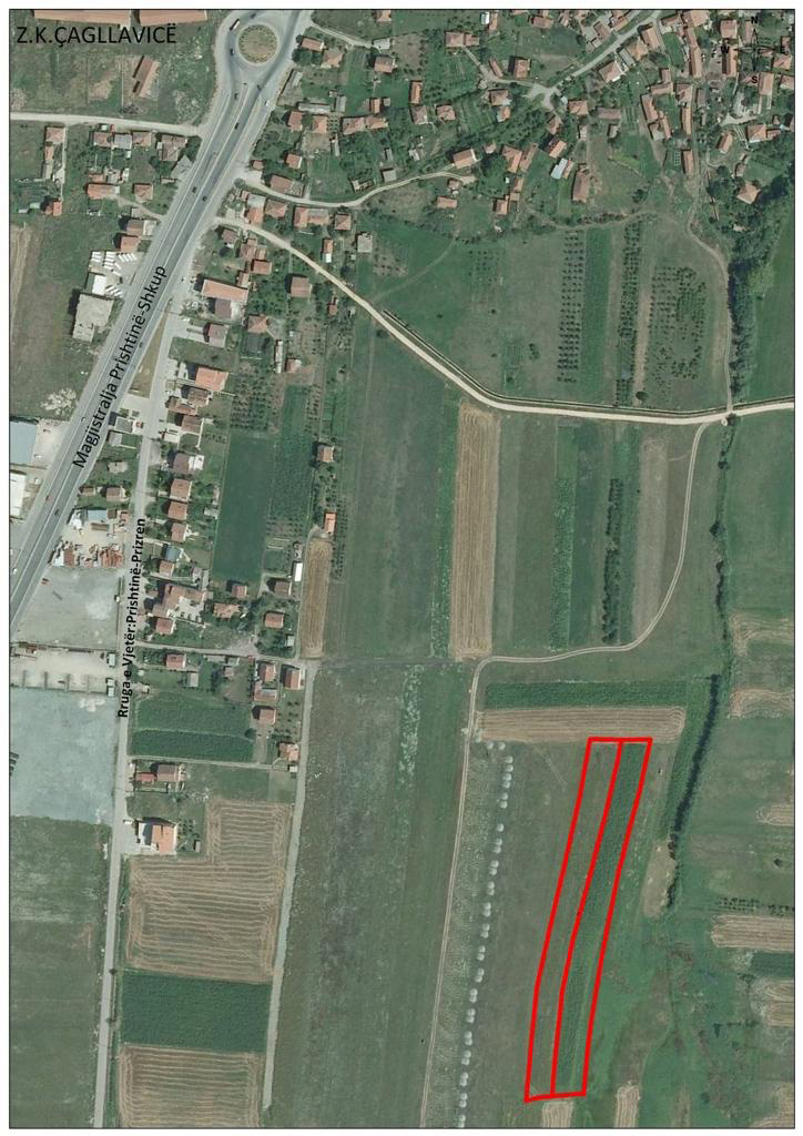 Grundstück zu verkauf mit eigentumsurkunde / 52 ari - Çagllavicë (3)