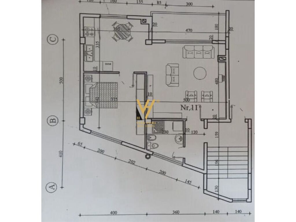 Vendesi due appartamenti 2+1 e 1+1+posto auto al giardino zoologico 240 metri quadrati (3)