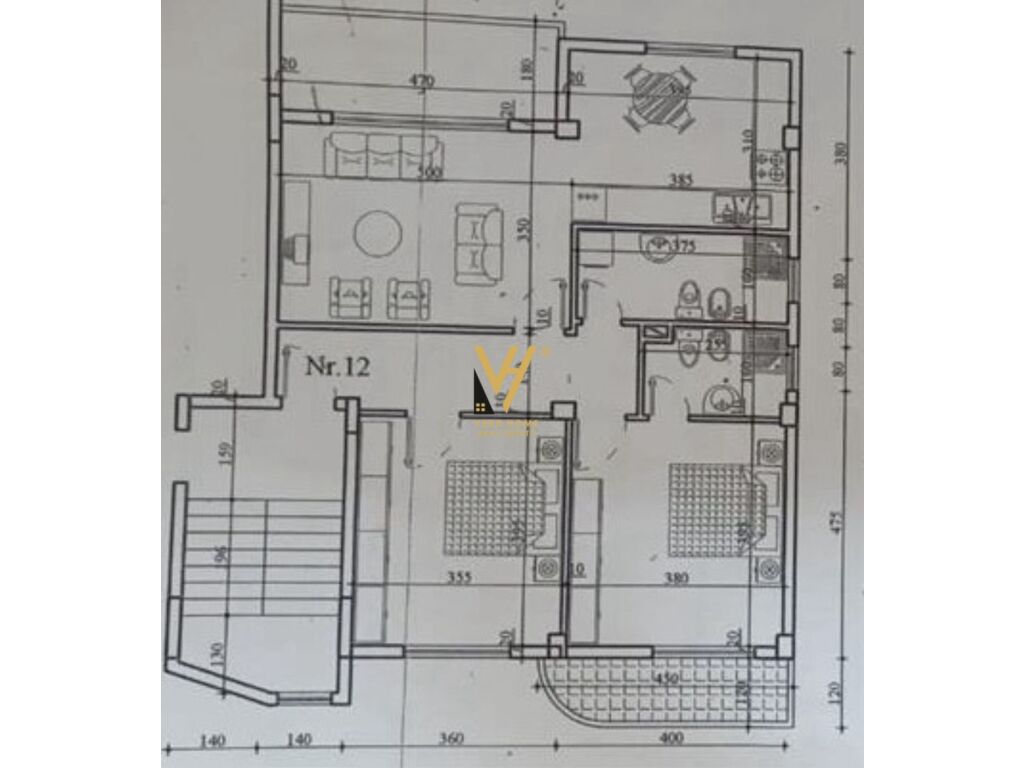 Vendesi due appartamenti 2+1 e 1+1+posto auto al giardino zoologico 240 metri quadrati (4)