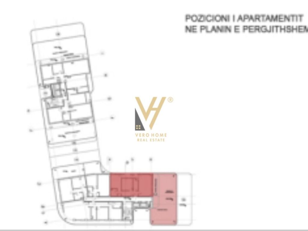 Shitet apartament 2+1+verande te ish ekspozit sot 107 metra katror