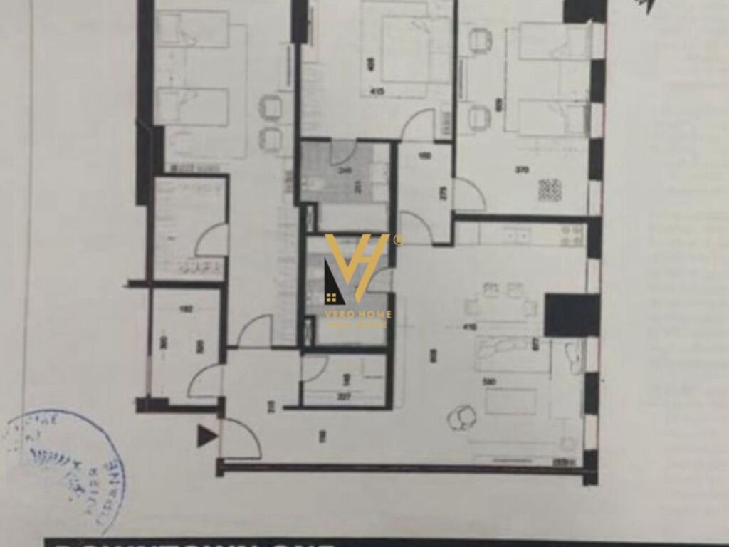 Appartamento in vendita 3+1+2 nel complesso downtown one, rruga e elbasanit 204 metri quadrati