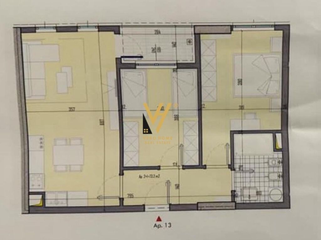 Appartamento 2+1 in vendita vicino a univers city, 90 metri quadrati (3)