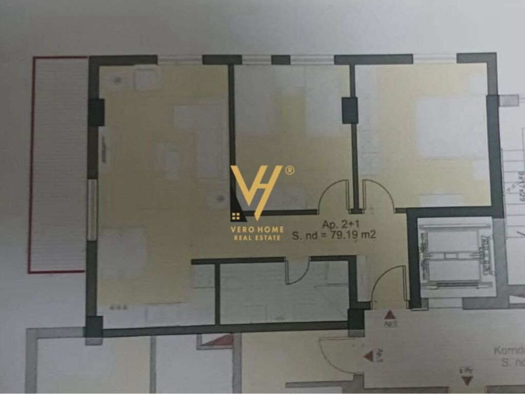 Apartamento à venda 2+1 em qtu 91 m²