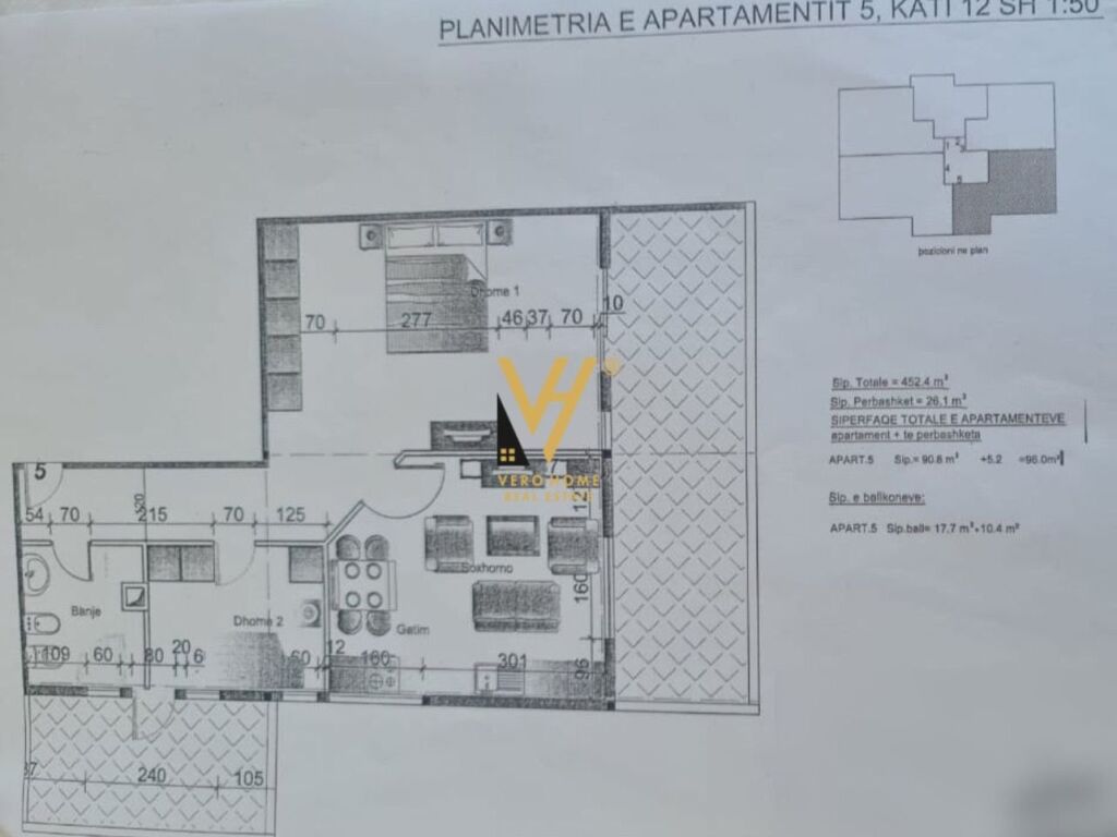 Appartement à vendre 3+1+2 rue des barricades 164 mètres carrés