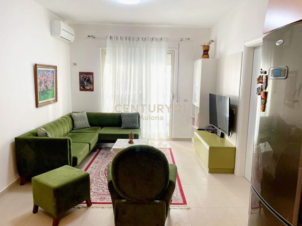 Appartement 2+1 avec vue latérale sur la mer à det