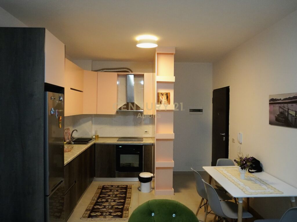 Appartement 2+1 avec vue latérale sur la mer à det