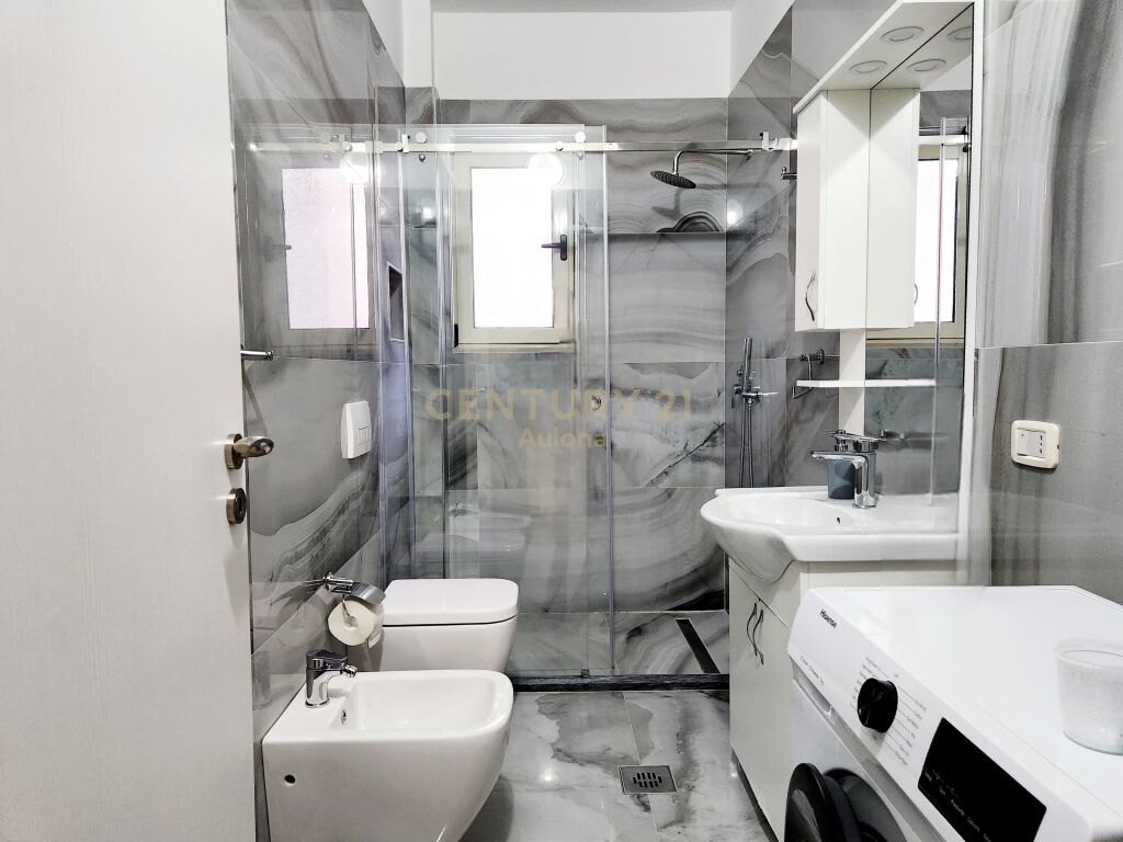 Appartement 2+1 avec vue latérale sur la mer à det