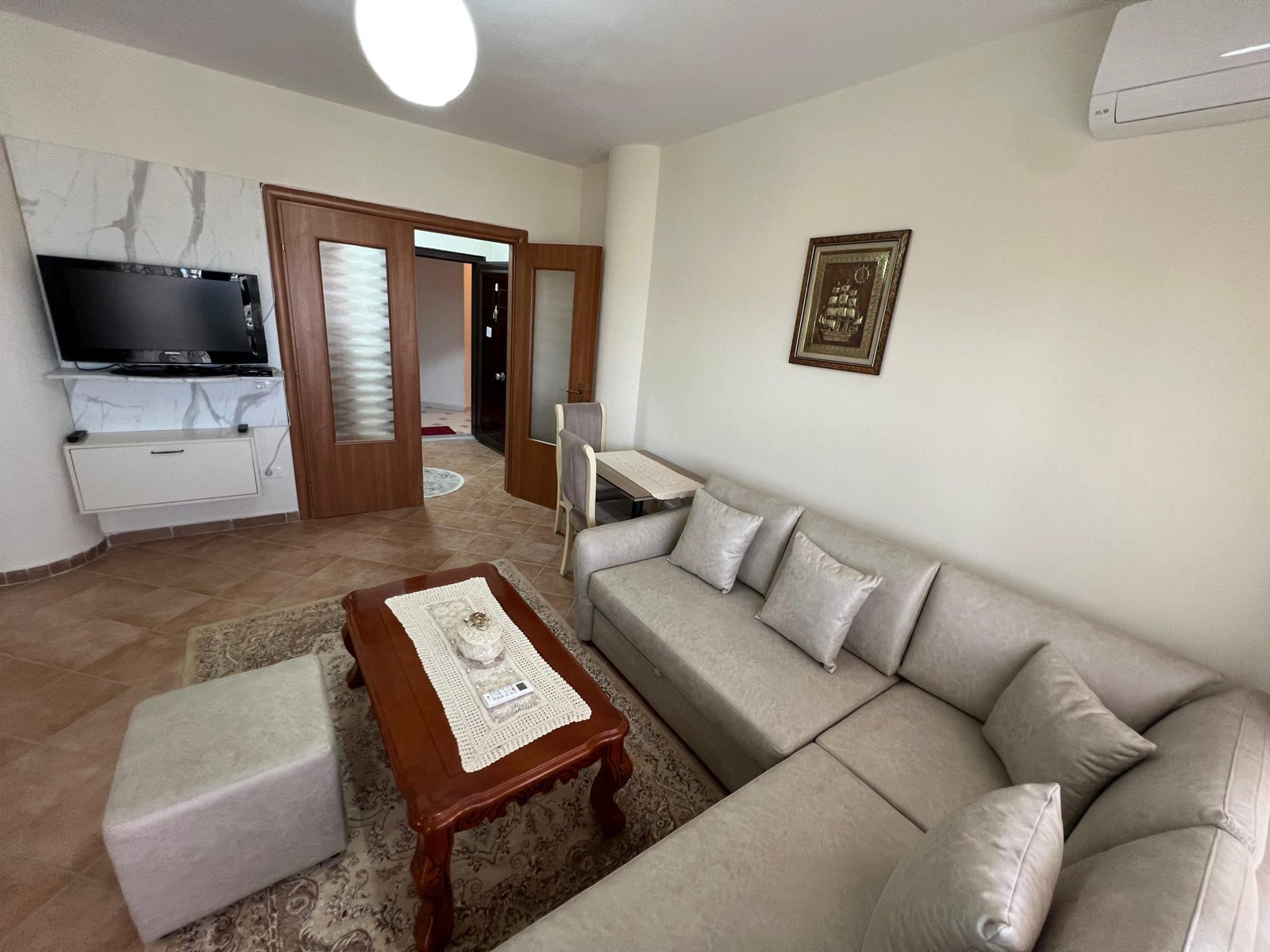 Zur miete wohnung 1+1 im 3. Stock in plazh, Durrës (4)
