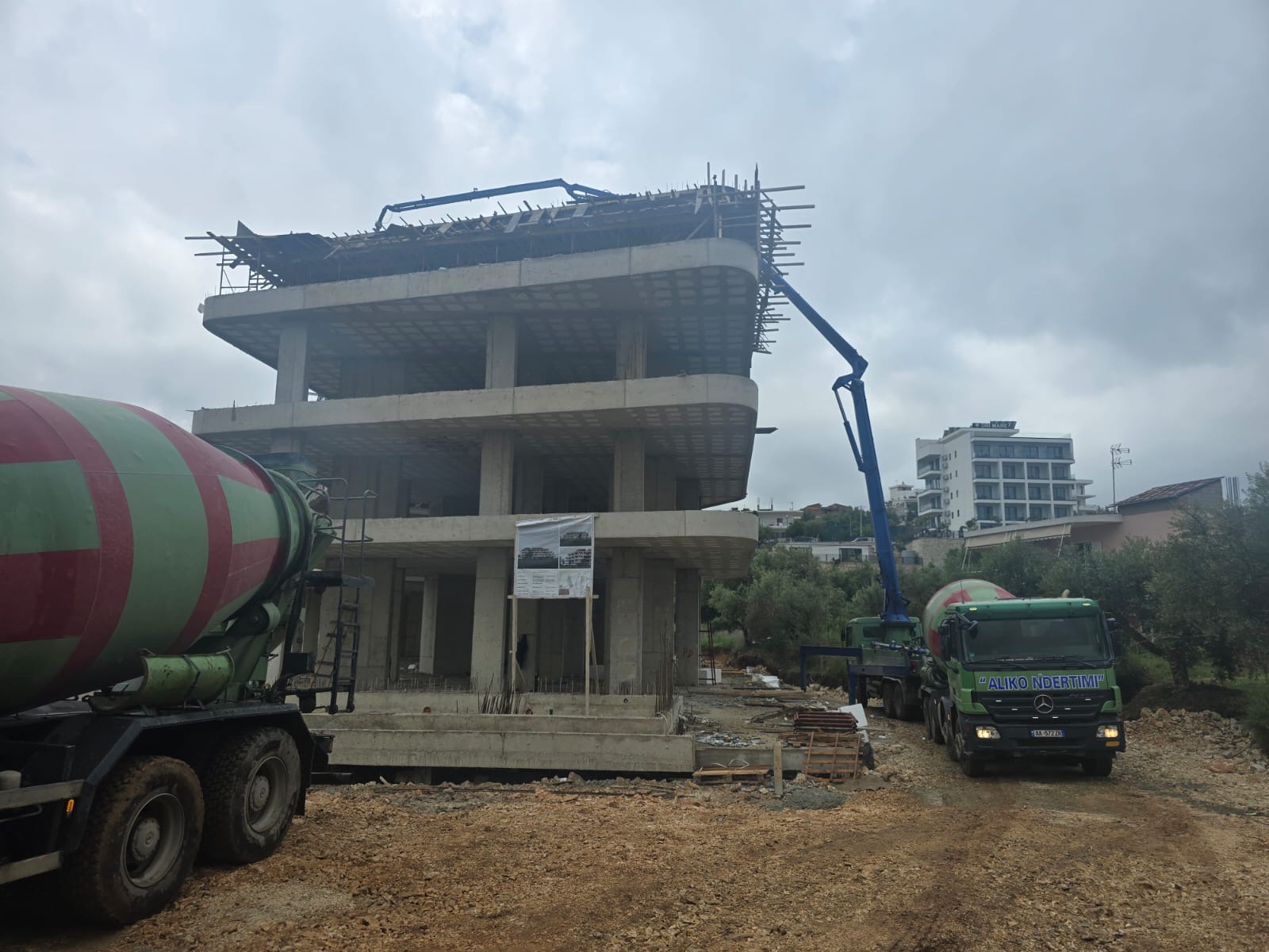 Ksamil building