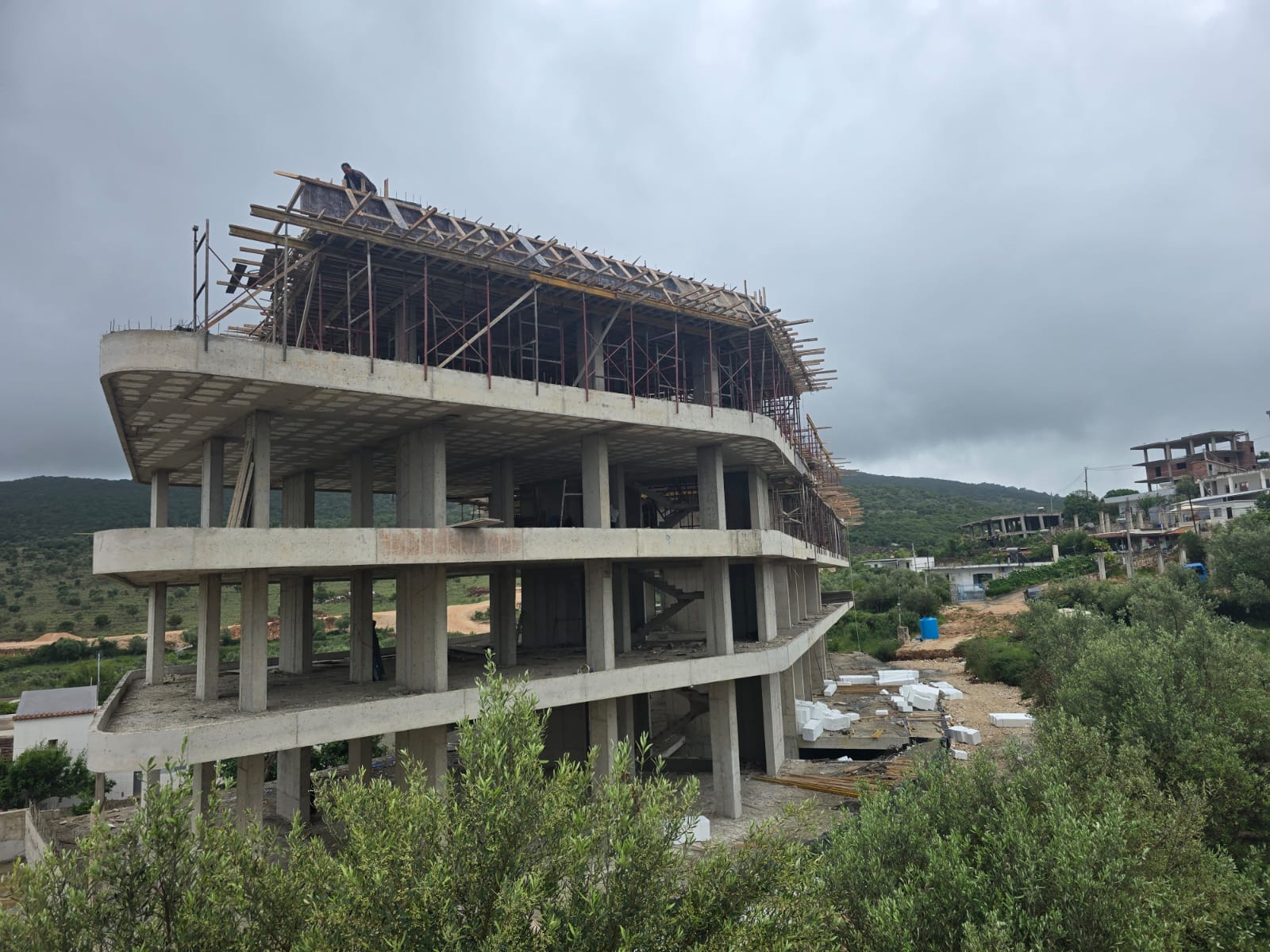 Ksamil building