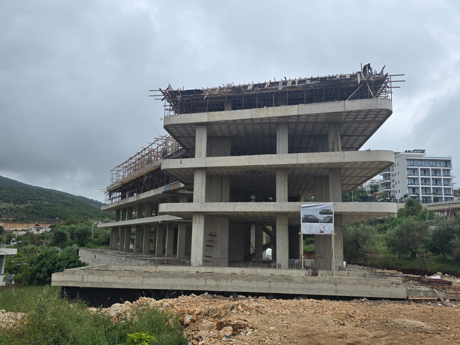 Ksamil building