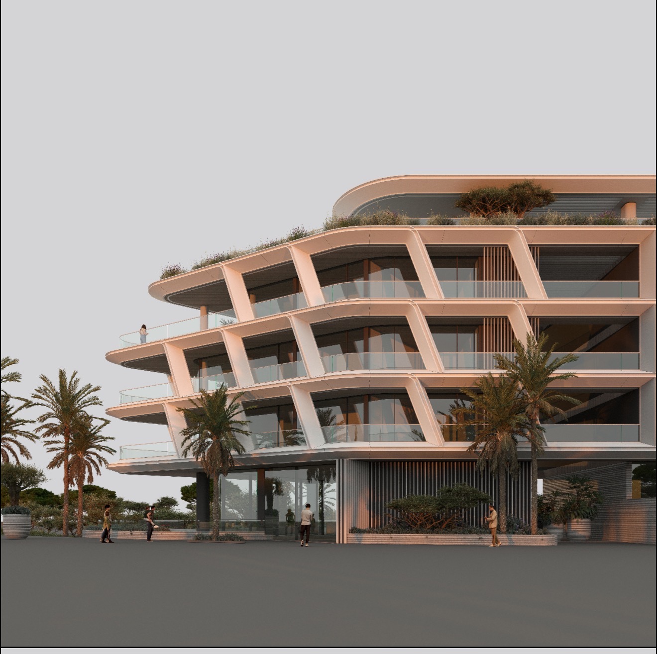 Ksamil building