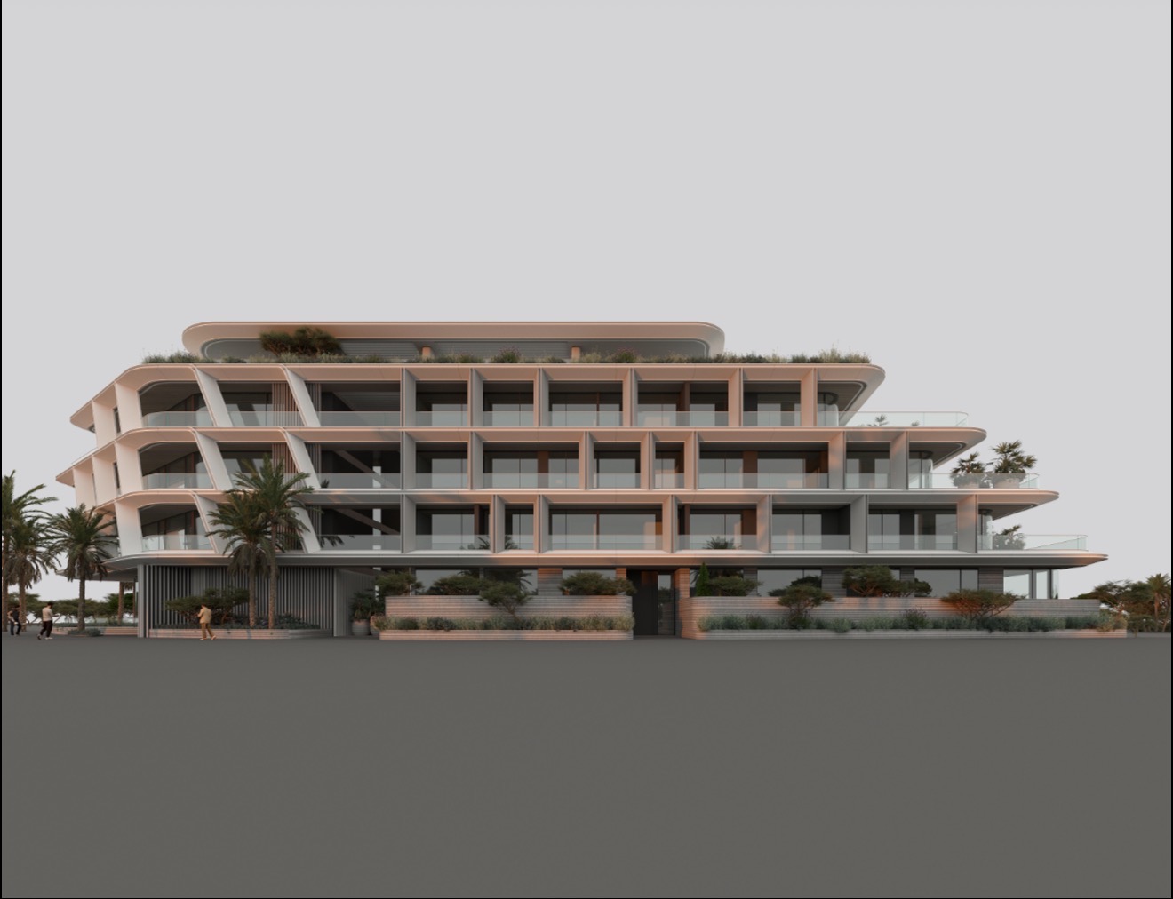 Ksamil building