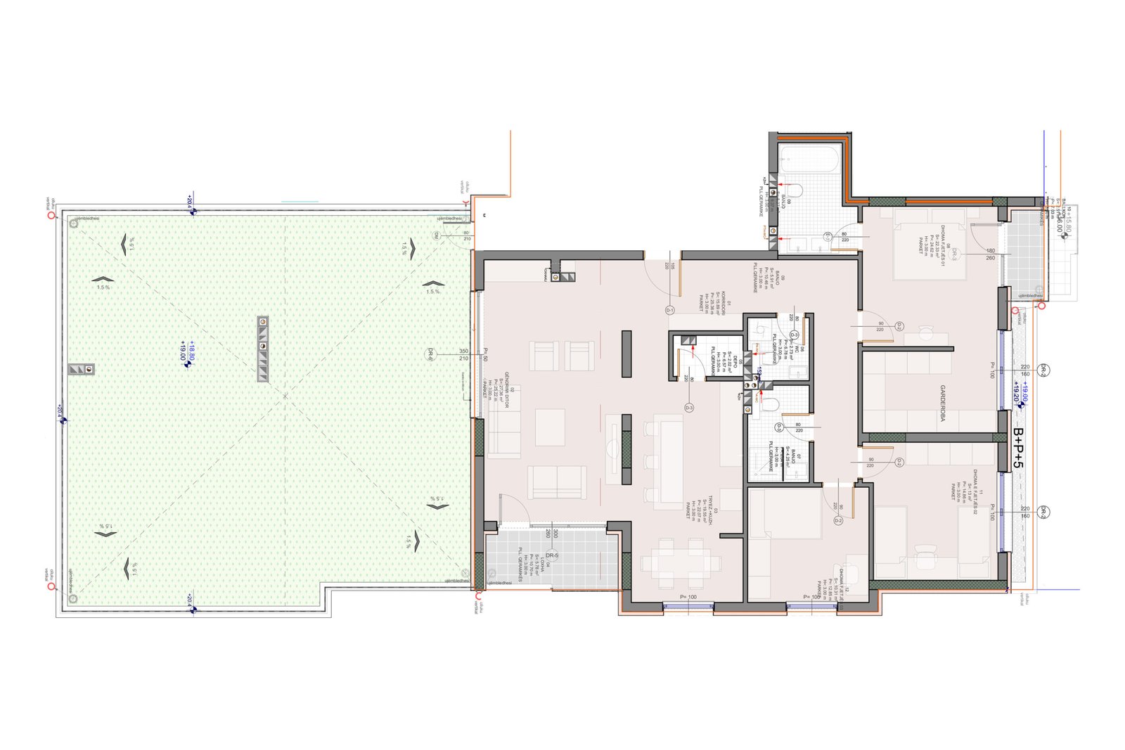 Ático 152m² + 112.56m² en #venta en Mati 1