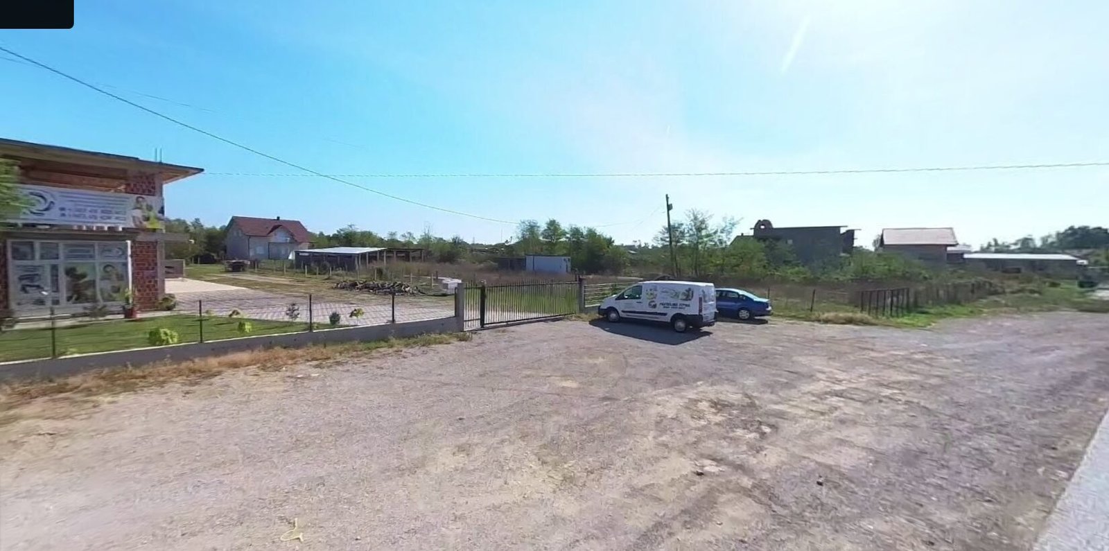 Plot for rent in istog!