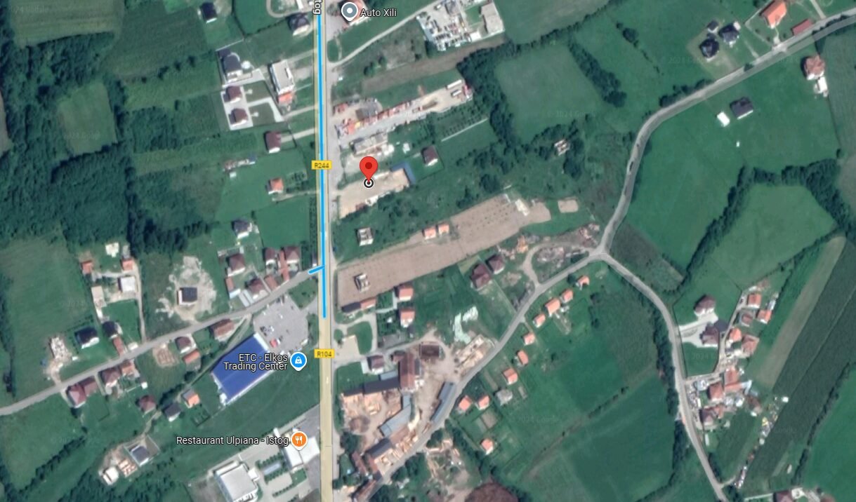 Plot for rent in istog!