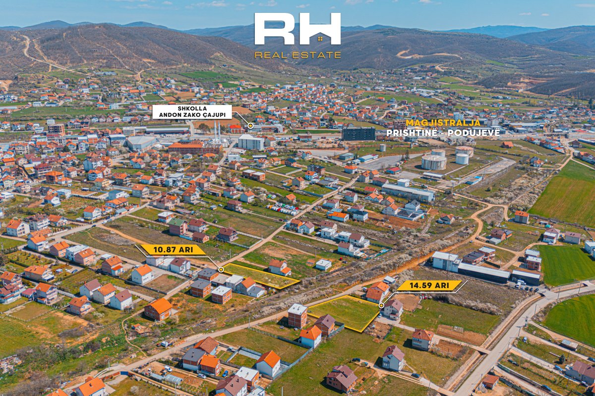 Terreno de 25,46 ares à venda em bardhosh