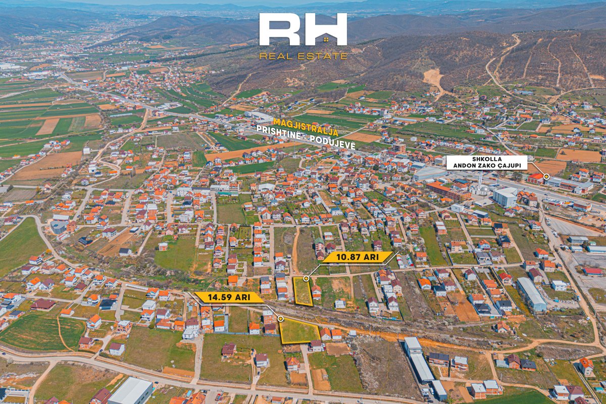Terreno de 25,46 ares à venda em bardhosh (2)