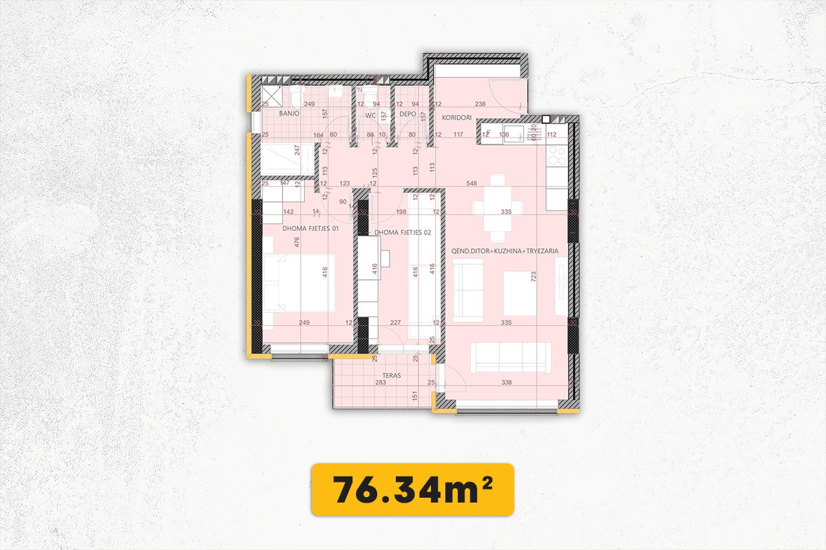 Apartamento de 76,34m² à venda em emshir